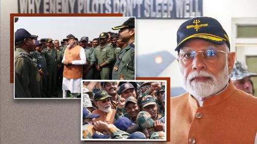 ऑपरेशन सिंदूर : सैनिकों के बीच पहुंचे पीएम मोदी, आदमपुर एयरबेस पर की मुलाकात, जवानों के साथ खिंचवाई फोटो…..