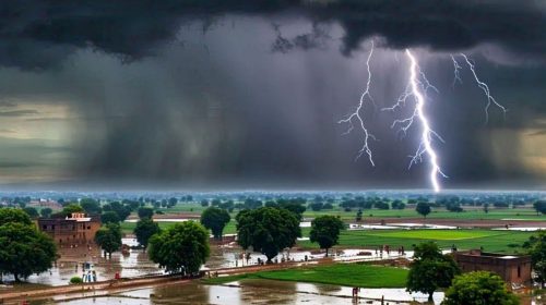 छत्तीसगढ़ में गरज-चमक के साथ बारिश की गतिविधि जारी, अंधड़ चलने और तेज वर्षा की संभावना…..