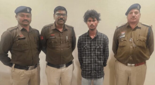 एकतरफा प्यार में प्रेमी प्रेमिका के पिता पर किया फायरिंग, आरोपी गिरफ्तार