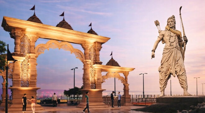 51 फीट की दिव्य वनवासी श्रीराम की प्रतिमा ग्वालियर से रवाना, भगवान श्रीराम के ननिहाल चंद्रखुरी में स्थापित होगी विराट प्रतिमा