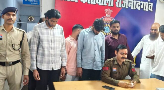 थाना सिटी कोतवाली की कार्यवाही,  घर में घुसकर मारपीट, 7 आरोपियों को गिरफ्तार कर न्यायिक रिमांड भेजा गया जेल