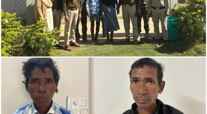 बलरामपुर में सनसनीखेज खुलासा, पत्नी की हत्या कर आत्महत्या का रूप देने की कोशिश, पति और सहयोगी गिरफ्तार