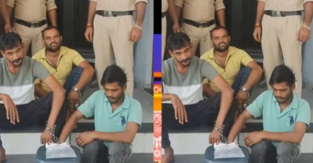 अवैध पिस्टल रखने के मामले में तीन आरोपी गिरफ्तार