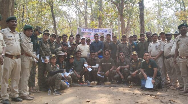 प्रशिक्षु आईएफएस अधिकारियों ने लघु वनोपजों से उत्पाद बनाने की प्रक्रिया देखी, प्रशिक्षु अधिकारियों ने जल, मृदा संरक्षण और वन प्रबंधन का लिया प्रशिक्षण