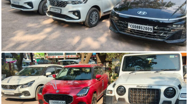 वाहन किराया लेकर ठगी करने वाले आरोपियों से 10 वाहन जप्त, अपराधी गिरोह का खुलासा