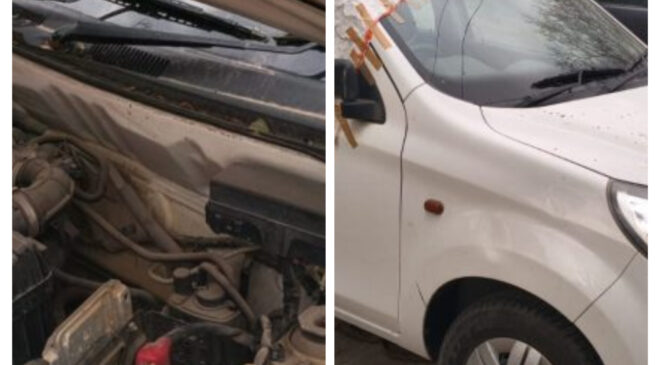 कार का शीशा तोड़कर बैटरी पार, इलाके में बढ़ी चोरी की वारदातें…