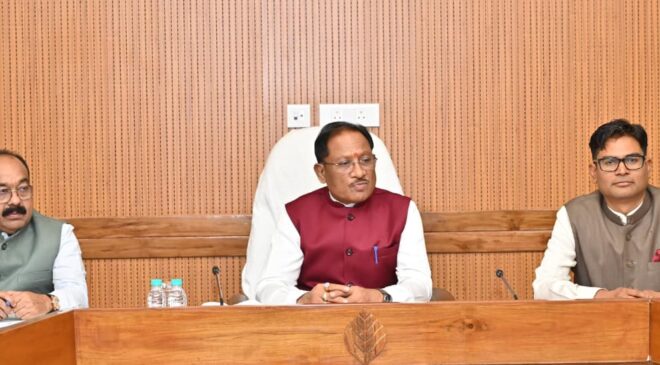 मुख्यमंत्री की अध्यक्षता में छत्तीसगढ़ राजधानी क्षेत्र विकास प्राधिकरण (SCR) की पहली बैठक आयोजित