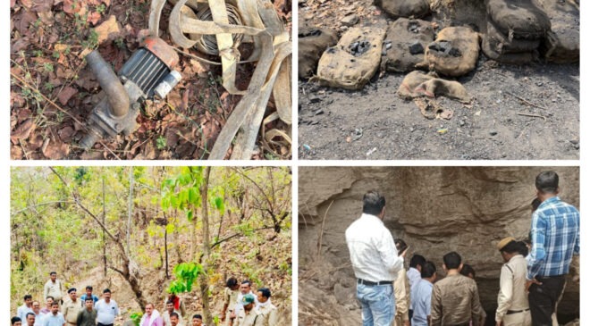 देवखोल में अवैध कोयला खनन पर बड़ी कार्रवाई, 6 टन से अधिक कोयला जब्त, संयुक्त टीम की ताबड़तोड़ छापेमारी